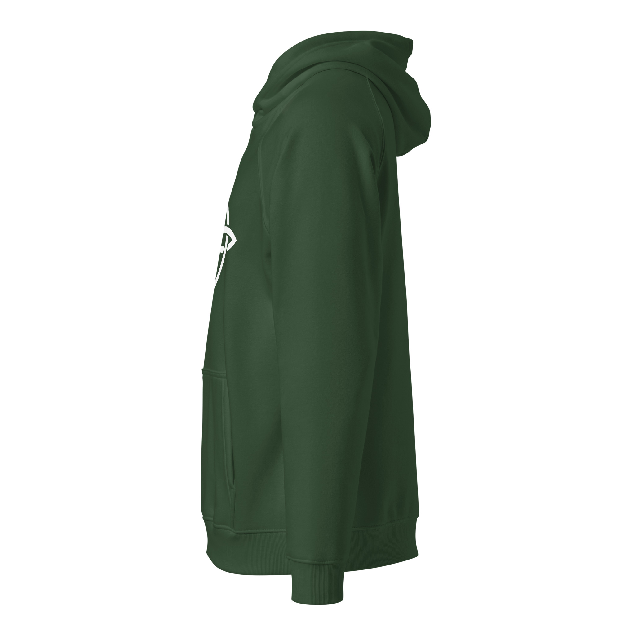 Unisex eco raglan hoodie - Image 9