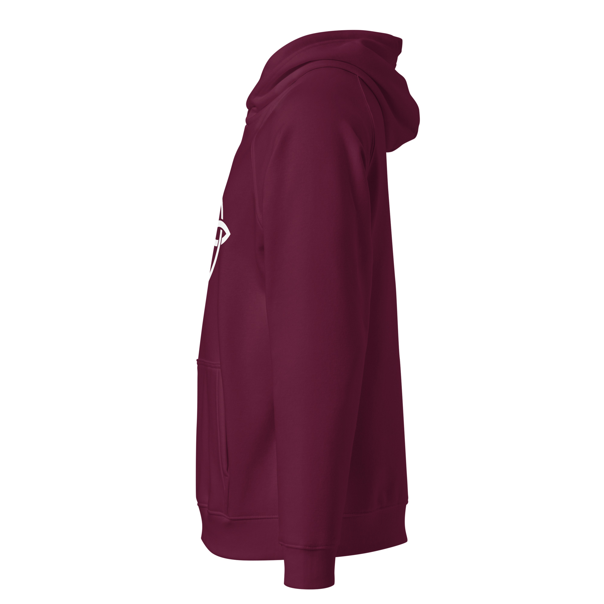 Unisex eco raglan hoodie - Image 8